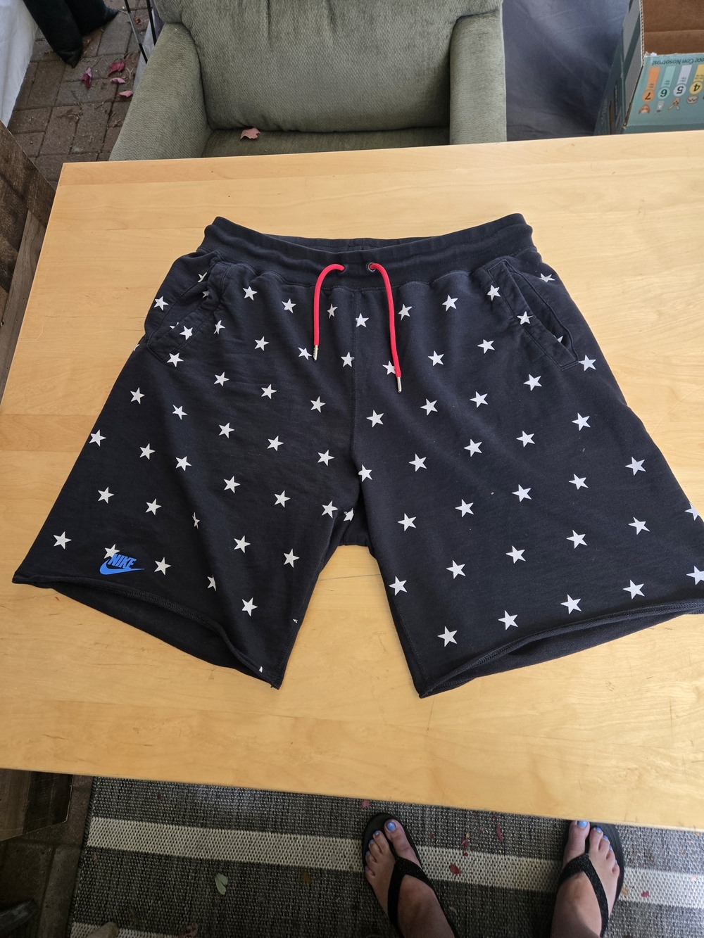 Nike World Cup Star Tech Fleece Shorts AR4040 Mens Size L